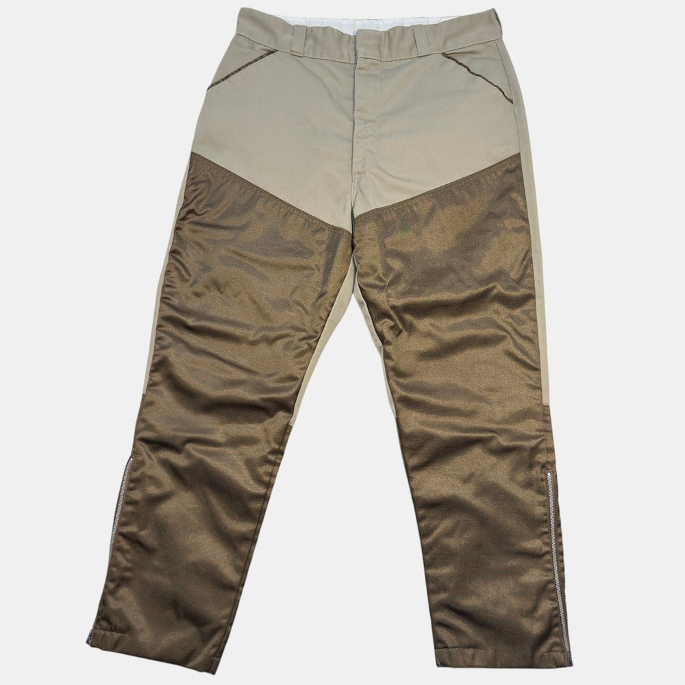 VTG Game Winner Hunting Pants Mens Brush Guard‎ Field Trousers Tan Bronze 36/28